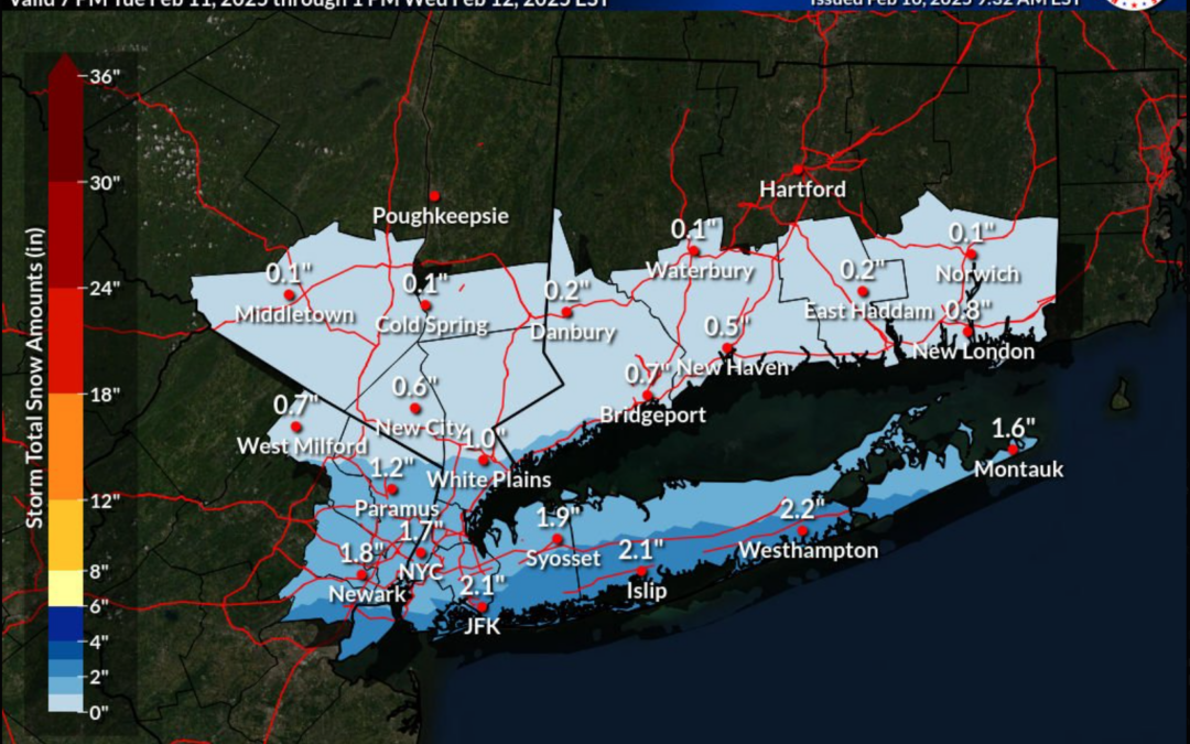 Nueva York se prepara para una semana de tormentas invernales